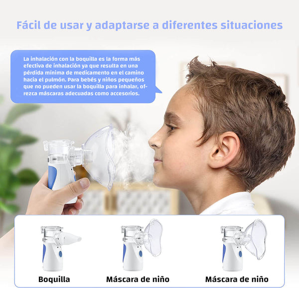Nebulizador Portátil Respiración Fácil