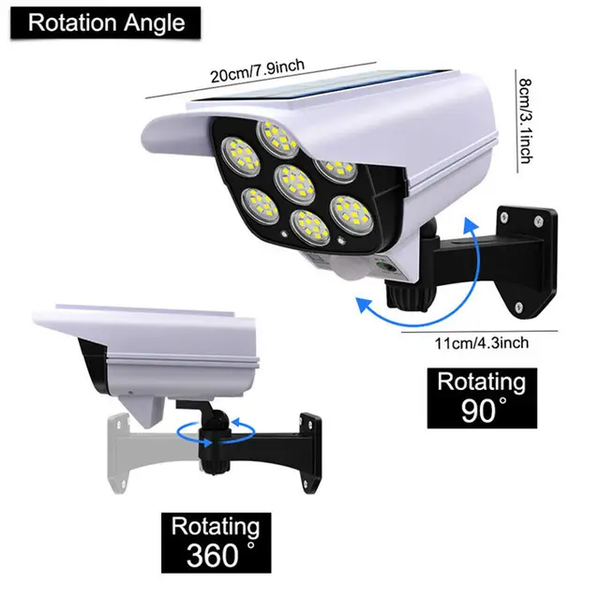 Luz Solar LED Brillante y Segura