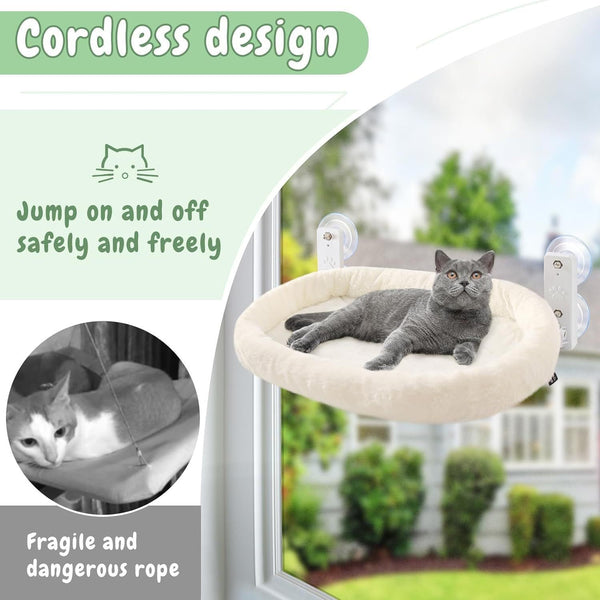 Cama de Janela para Gatos Confortável