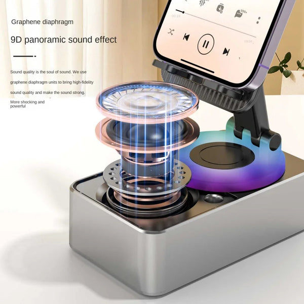 Soporte Giratorio Bluetooth Multiusos