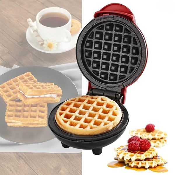 Mini Máquina de Waffles Rápidos