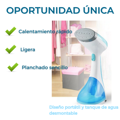 Plancha Mágica de Vapor Vertical