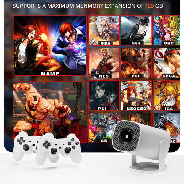 Proyector Mágico de Juegos Retro