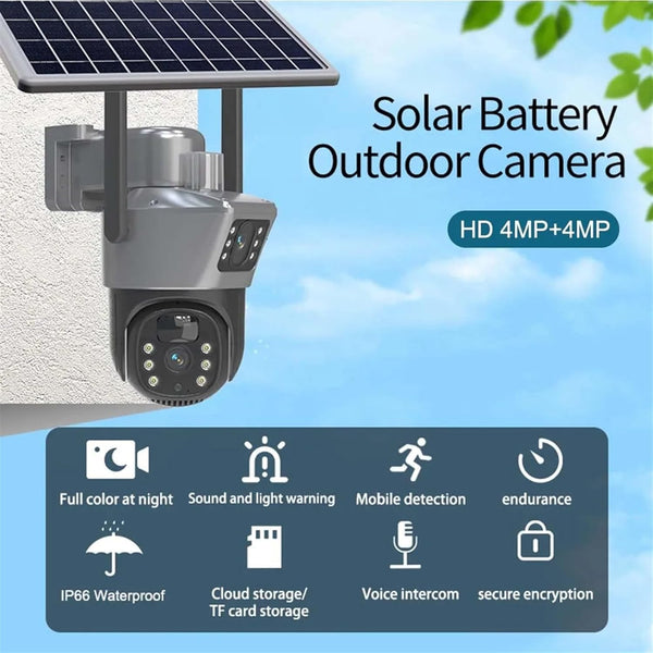 Cámara Solar de Seguridad 360