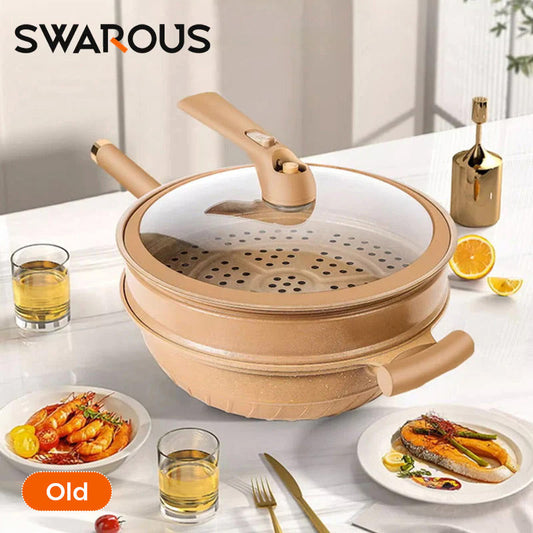 Wok Mágico para Cocinar Saludable