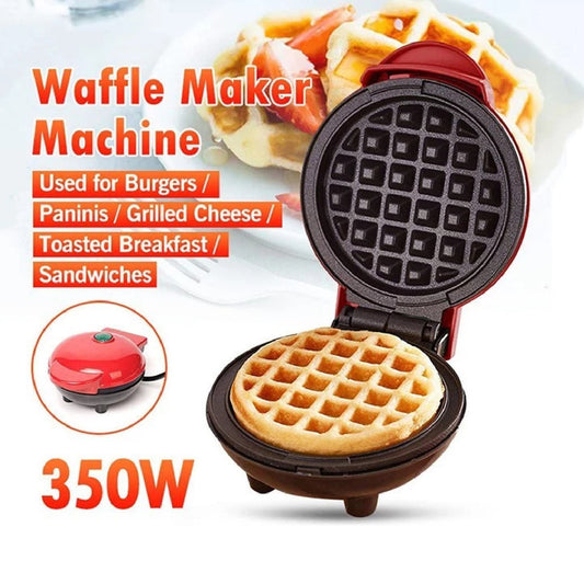 Mini Máquina de Waffles Rápidos