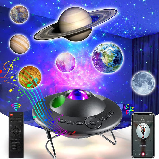 Proyector Mágico de Estrellas y Sonidos