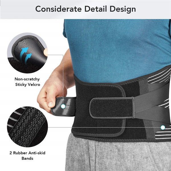 Cinturón de Apoyo Lumbar Comodidad Total