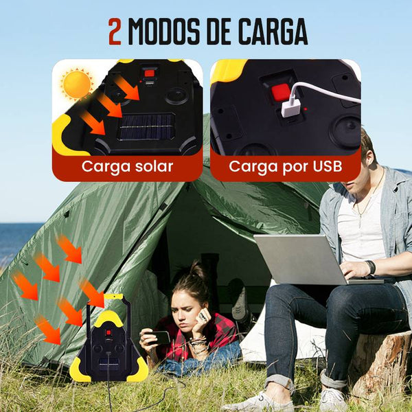 Luz de Emergencia Solar Vial