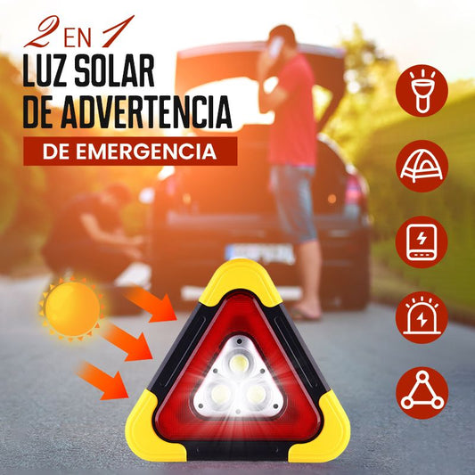 Luz de Emergencia Solar Vial