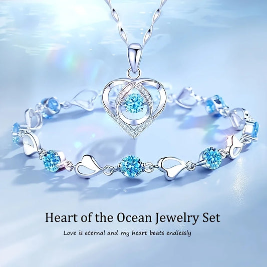 Set Joyería Corazón del Océano