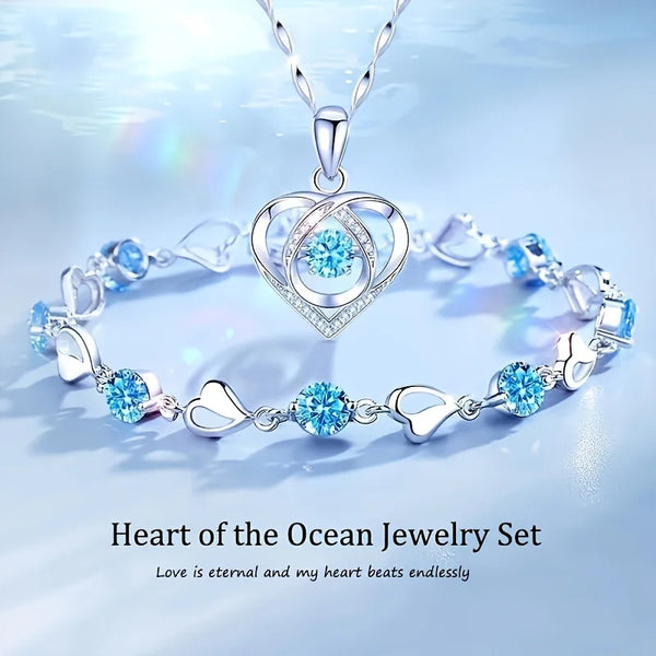 Set Joyería Corazón del Océano
