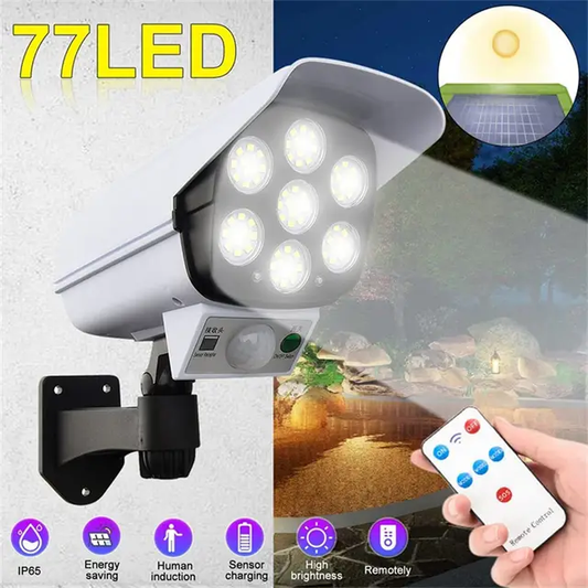 Luz Solar LED Brillante y Segura